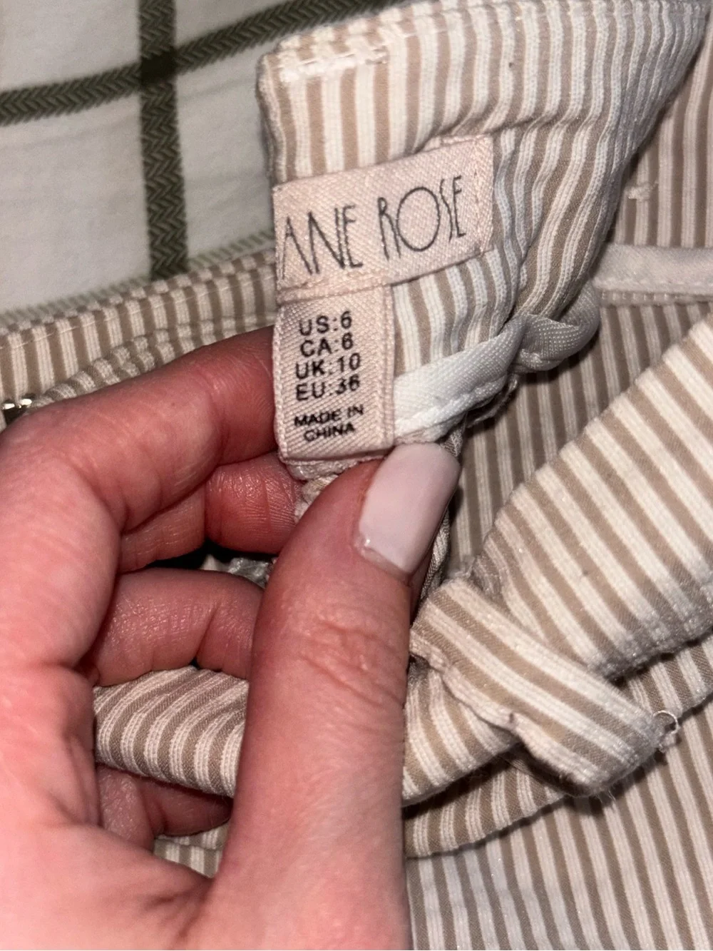 Striped Work Pants - Picture 2 of 4